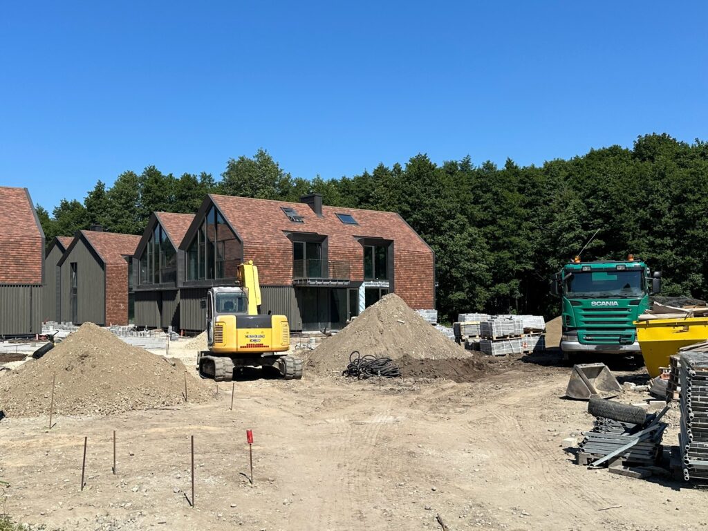 Tvenkinių g. 39 (Tvenkinių g. 39) - Row housing - construction photos
