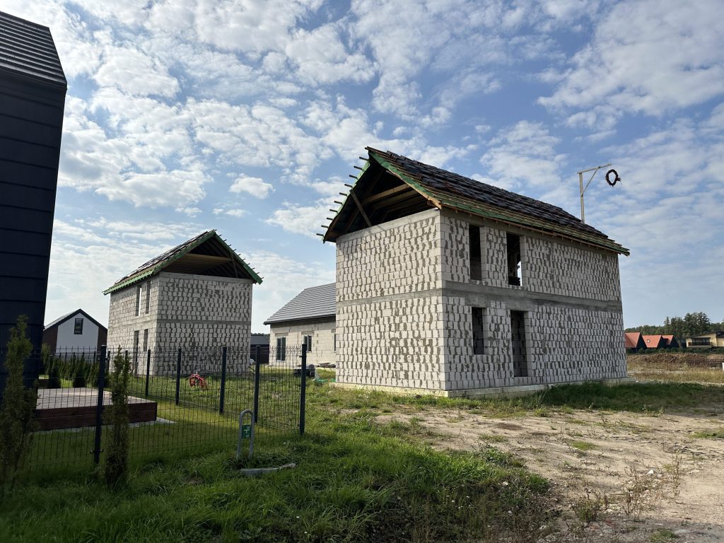 Vaivorykštės g. 23 (Vaivorykštės g. 23) - Row housing - construction photos