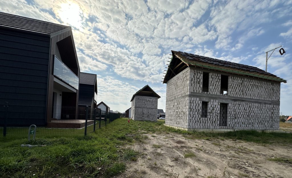 Vaivorykštės g. 23 (Vaivorykštės g. 23) - Row housing - construction photos
