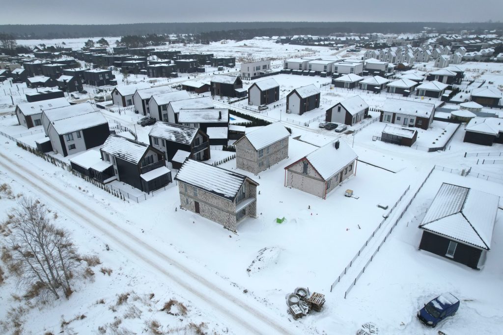 Vaivorykštės g. 23 (Vaivorykštės g. 23) - Rindu mājas - būvdarbu attēli