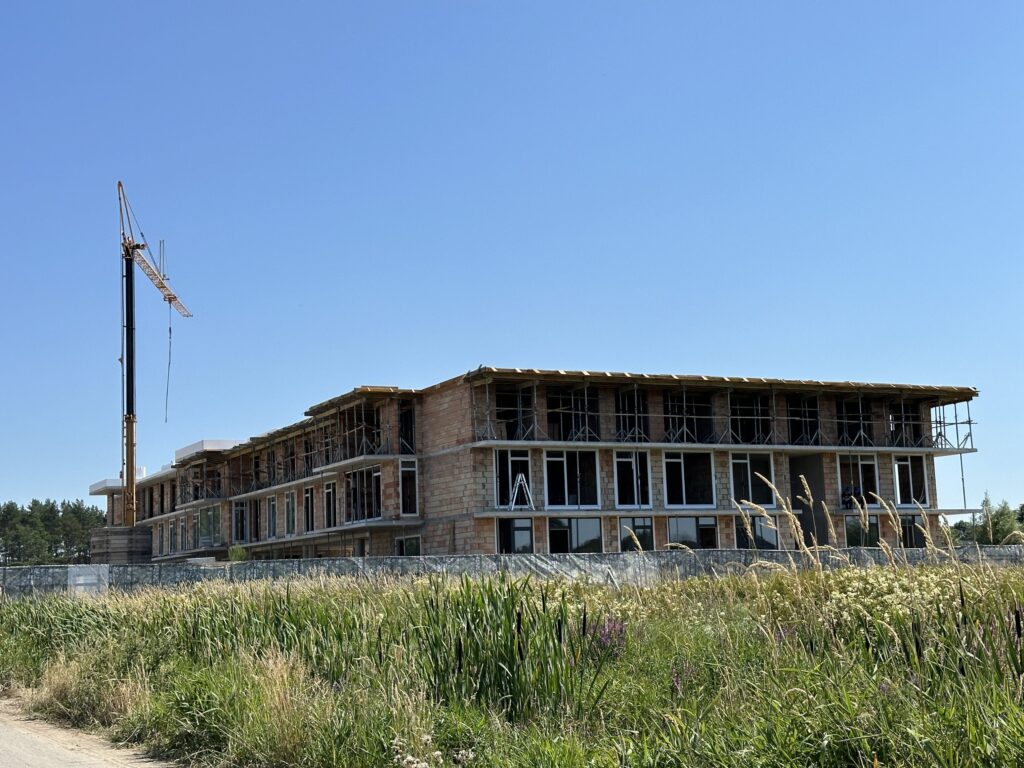 Infinitum Sea (Vaivorykštės g. 62B, 62C, 62D) - Hotel, Multi apartment - construction photos