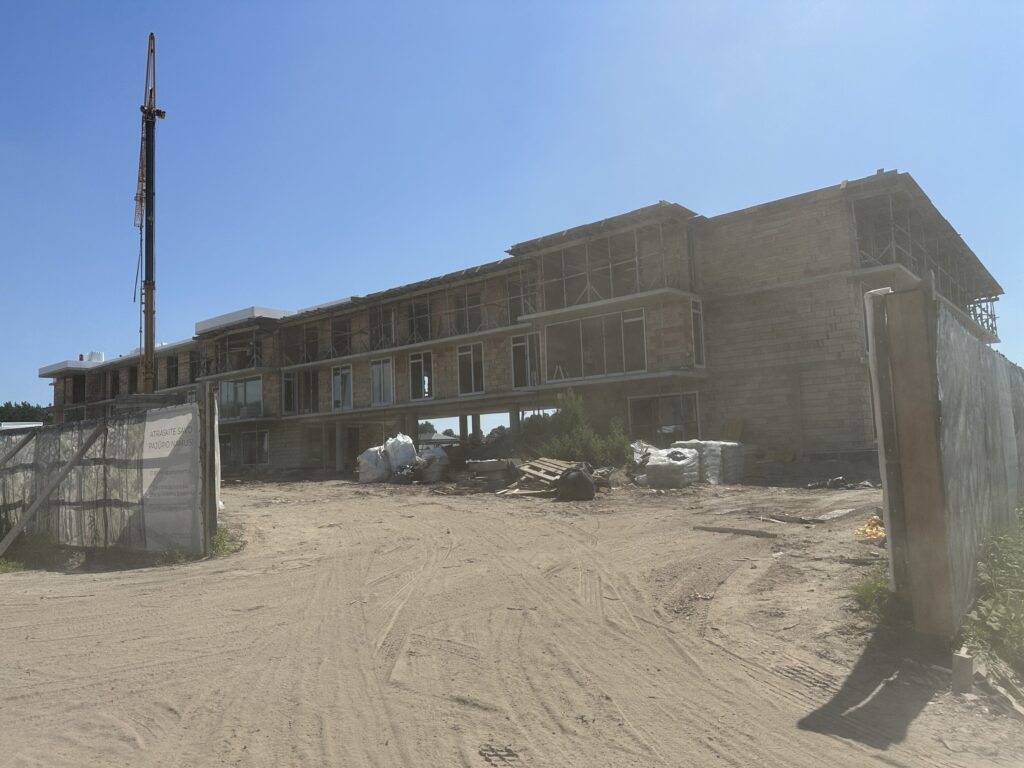 Infinitum Sea (Vaivorykštės g. 62B, 62C, 62D) - Hotel, Multi apartment - construction photos