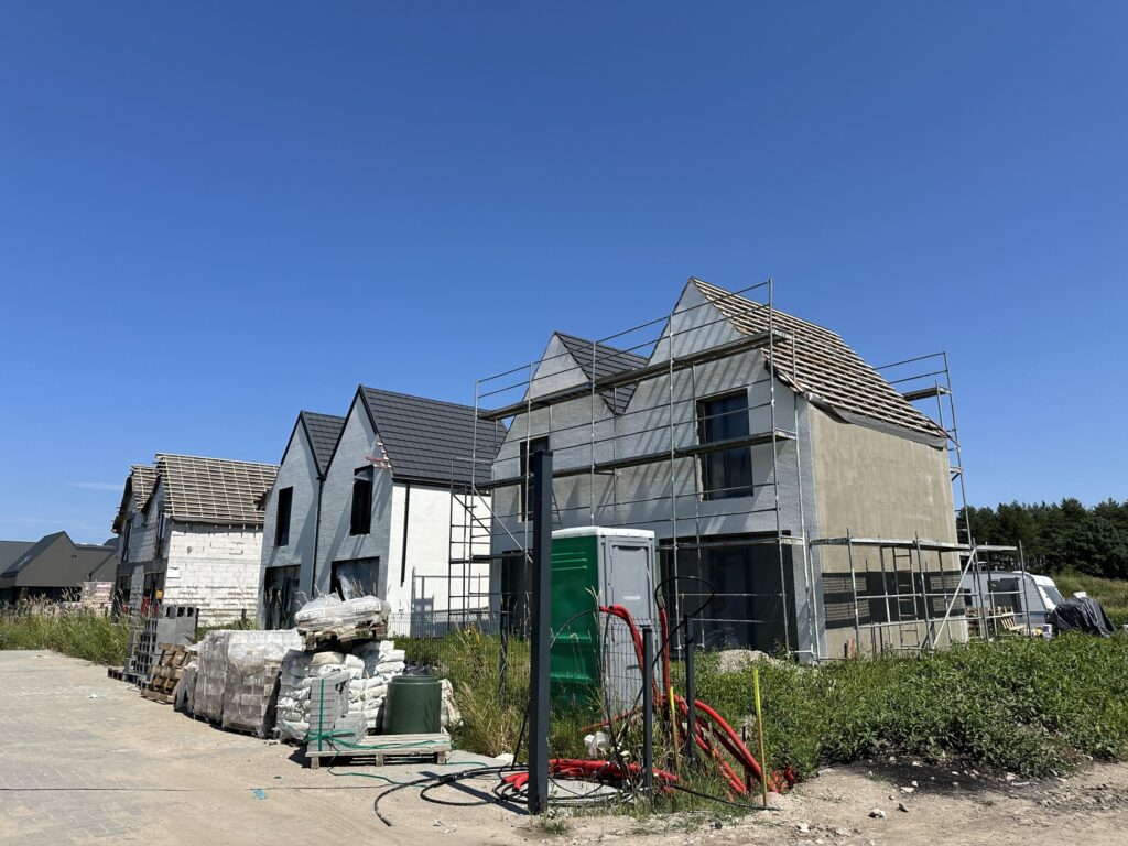 Vaivorykštės g. 62K (Vaivorykštės g. 62K) - Row housing - construction photos