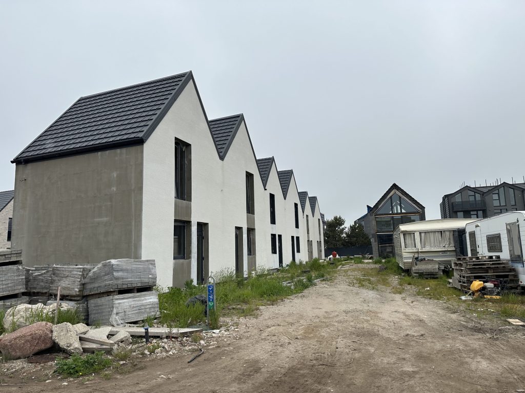 Vaivorykštės g. 62K (Vaivorykštės g. 62K) - Row housing - construction photos
