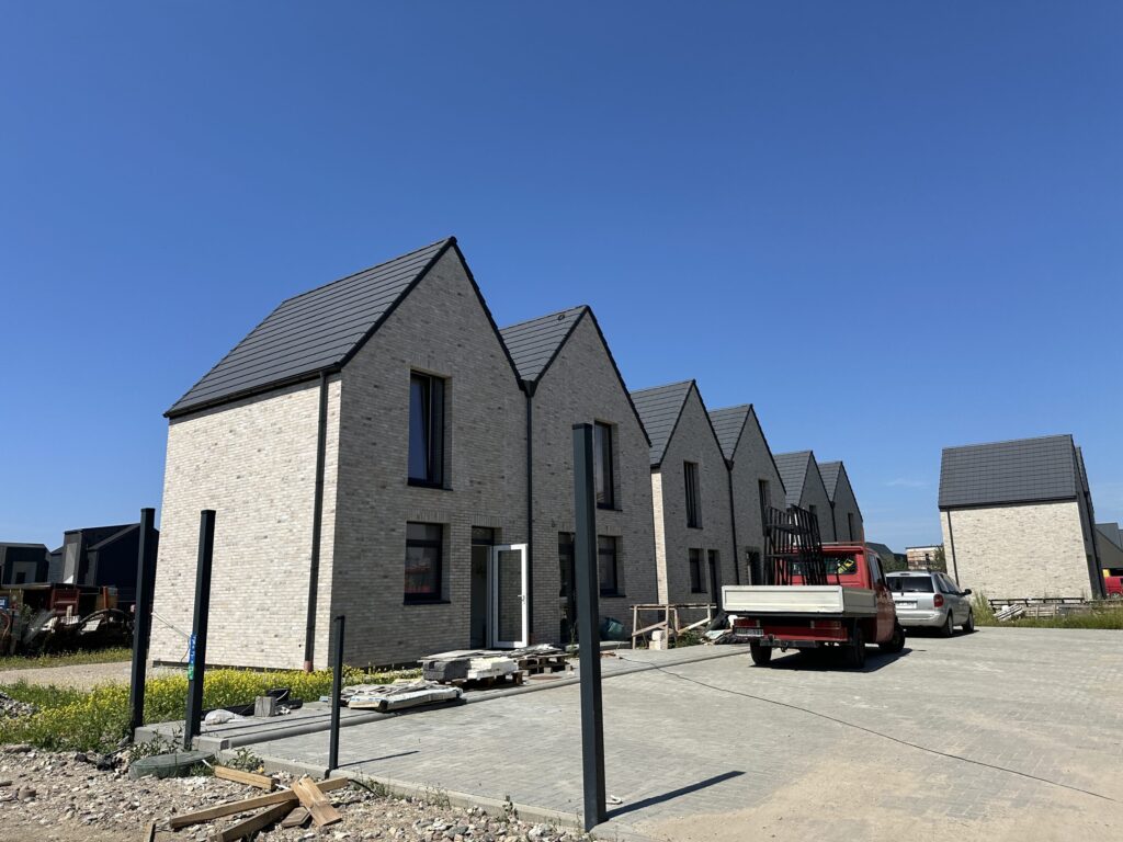 Vaivorykštės g. 62L (Vaivorykštės g. 62L) - Row housing - construction photos