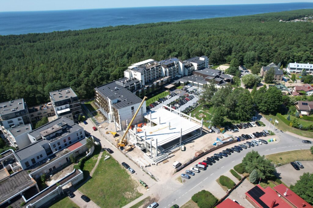 Sanatorija Gradiali (Vanagupės g. 15) - Resort - construction photos
