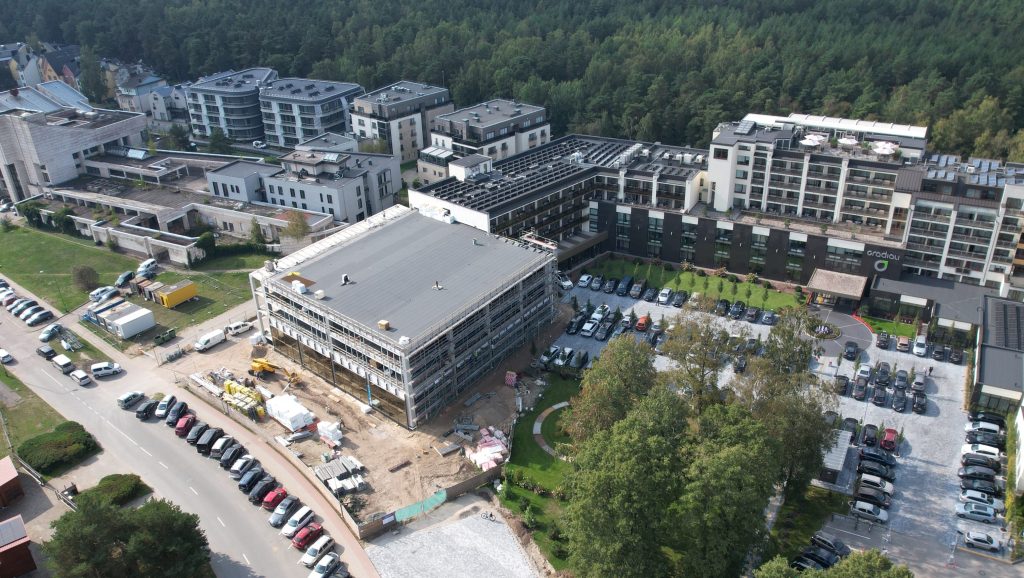 Sanatorija Gradiali (Vanagupės g. 15) - Resort - construction photos