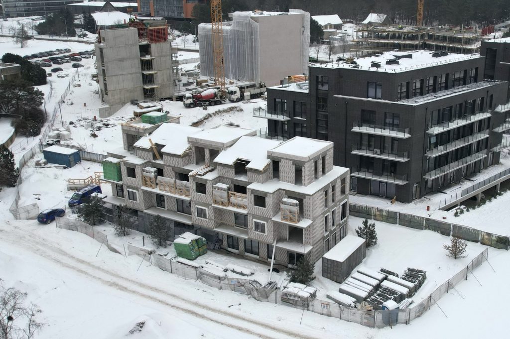 Vanagupės g. 36 (Vanagupės g. 36) - Multi apartment - construction photos