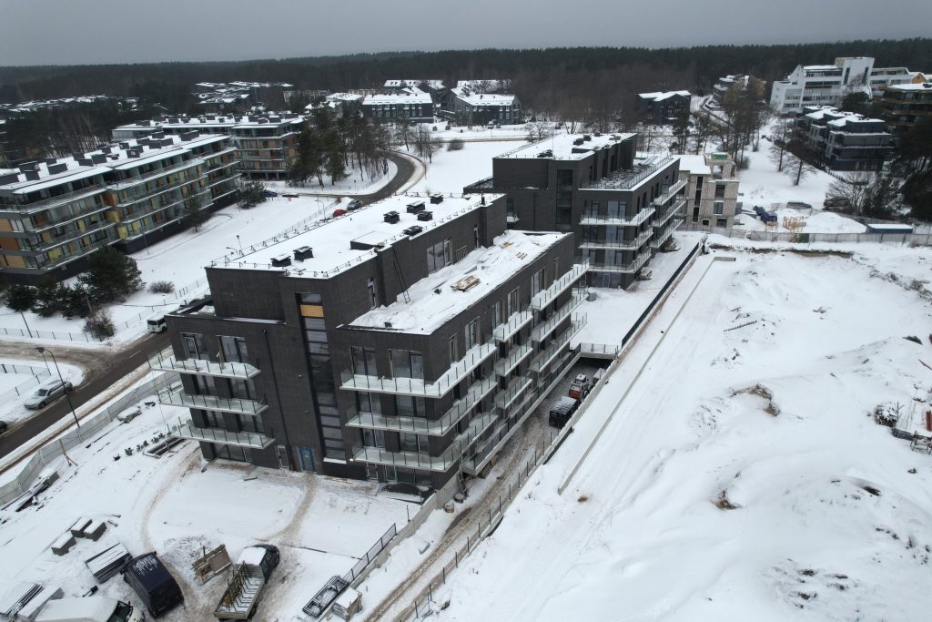 Sensoria (Vanagupės g. 36A) - Daugiabutis - statybų nuotraukos