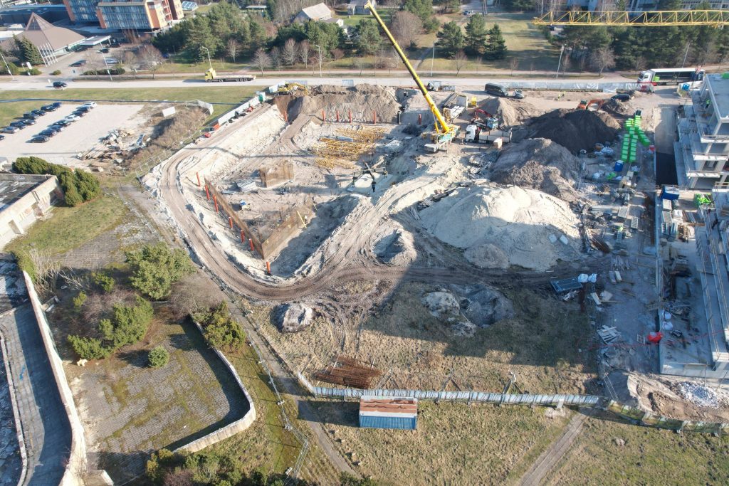 Solus Terasos (Vanagupės g. 36B, 36C, 36D) - Multi apartment - construction photos