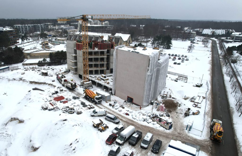 Solus Terasos (Vanagupės g. 36B, 36C, 36D) - Multi apartment - construction photos