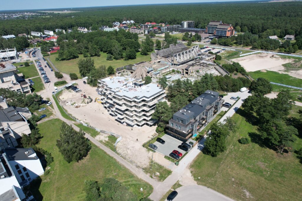 Vanagupės kopa (Vanagupės g. 38A) - Multi apartment - construction photos