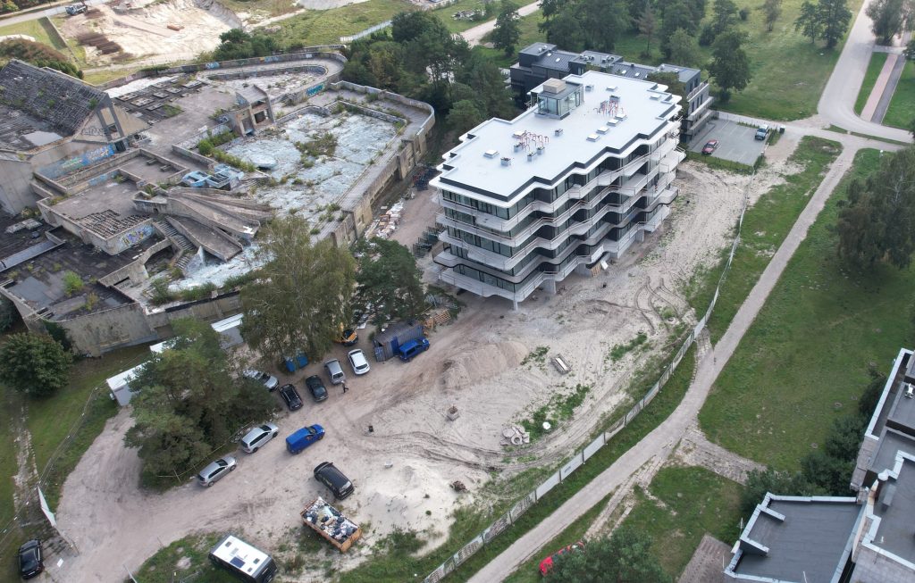 Vanagupės kopa (Vanagupės g. 38A) - Multi apartment - construction photos