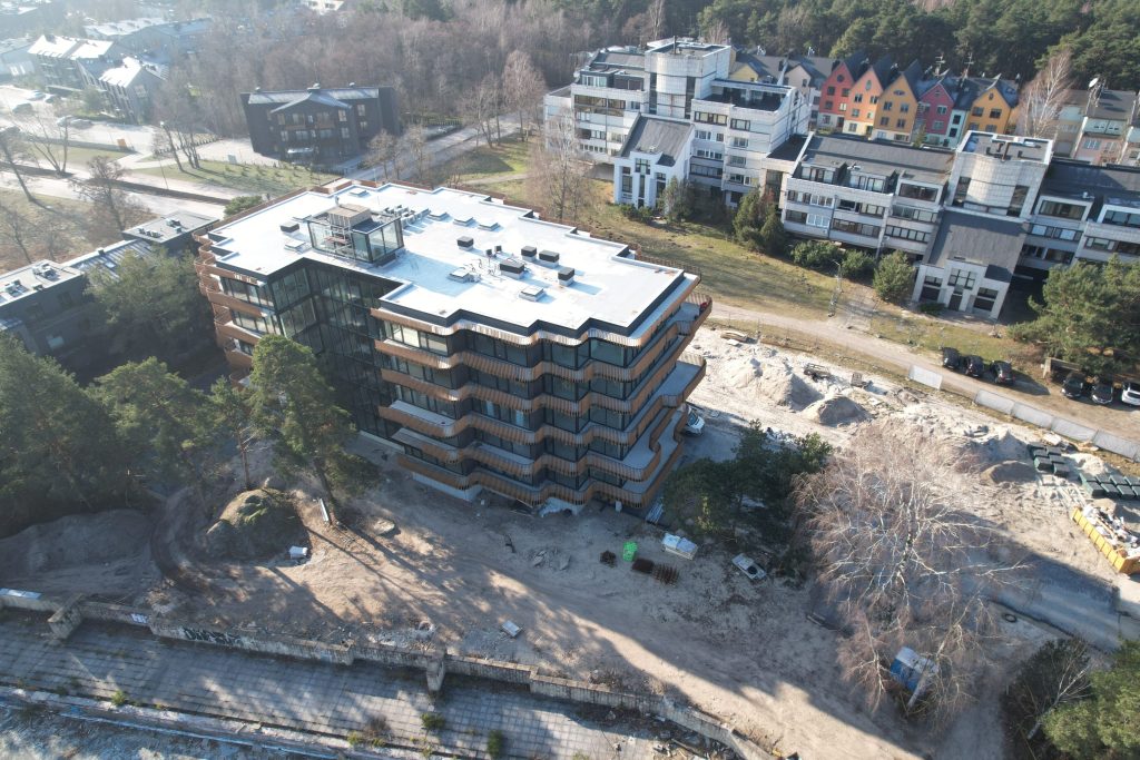 Vanagupės kopa (Vanagupės g. 38A) - Multi apartment - construction photos