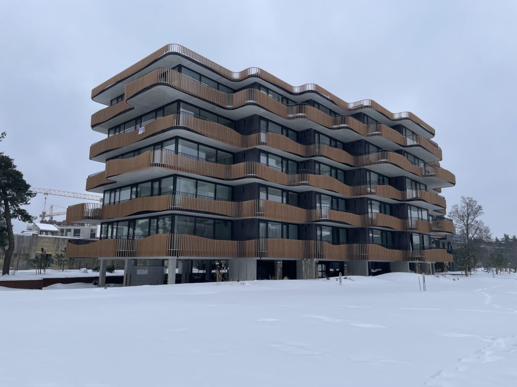 Vanagupės kopa (Vanagupės g. 38A) - Multi apartment - construction photos