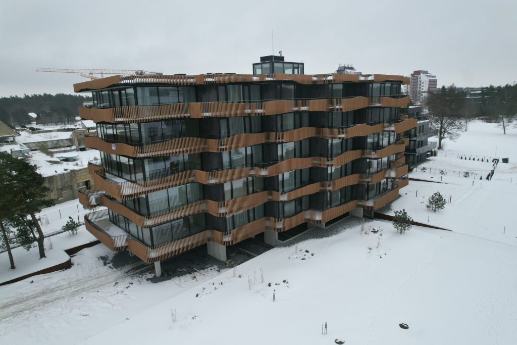 Vanagupės kopa (Vanagupės g. 38A) - Multi apartment - construction photos