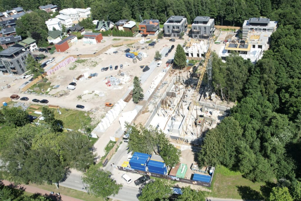 Sensu (Vytauto g. 2) - Multi apartment - construction photos