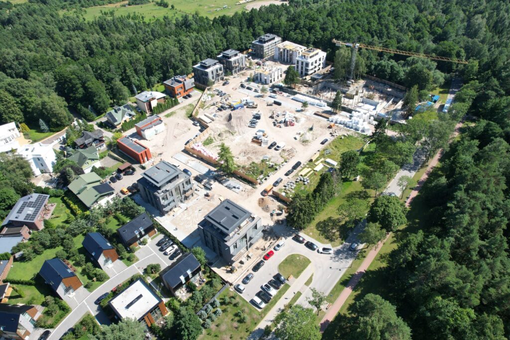 Melno Rezidencija, Poilsio namai (Vytauto g. 4) - Daugiabutis - statybų nuotraukos