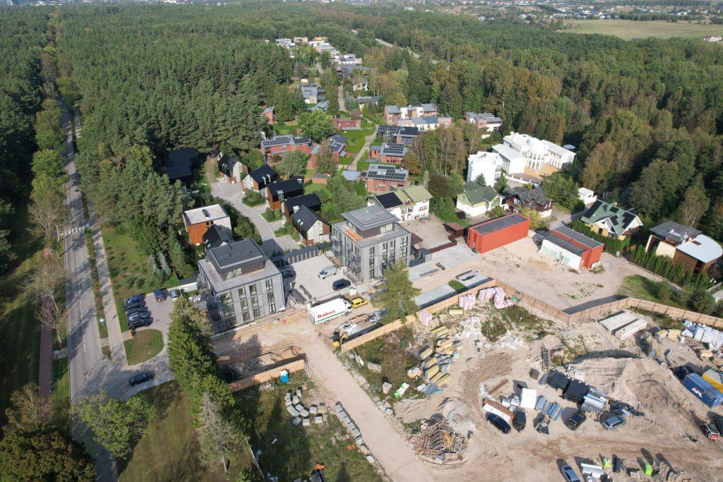 Melno Rezidencija, Poilsio namai (Vytauto g. 4) - Daugiabutis - statybų nuotraukos