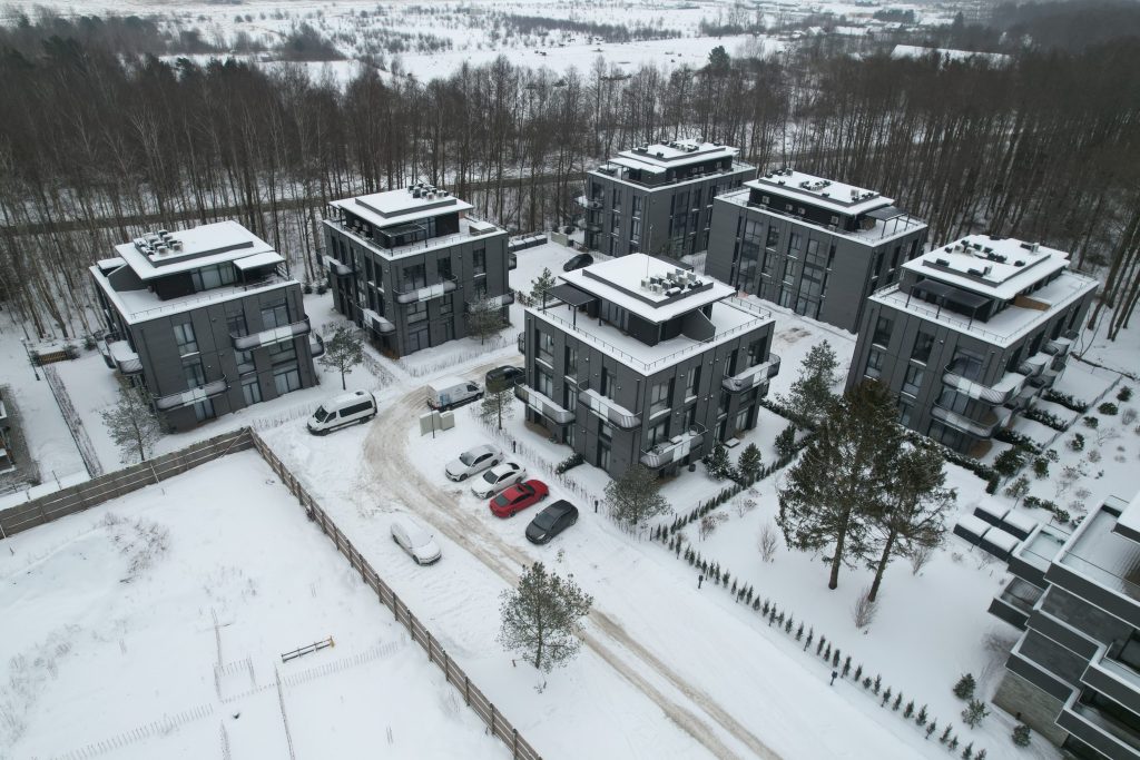 Melno Rezidencija, Poilsio namai (Vytauto g. 4) - Daugiabutis - statybų nuotraukos