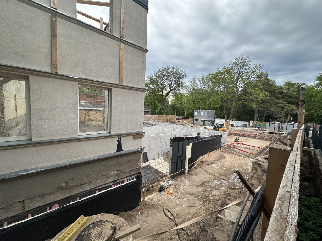 Kino teatras Naglis (Vytauto g. 82) - Cinema, Cultural center - construction photos