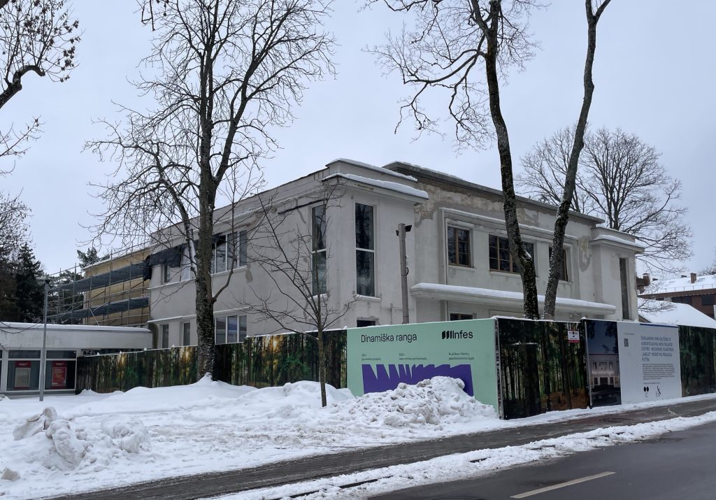 Kino teatras Naglis (Vytauto g. 82) - Cinema, Cultural center - construction photos