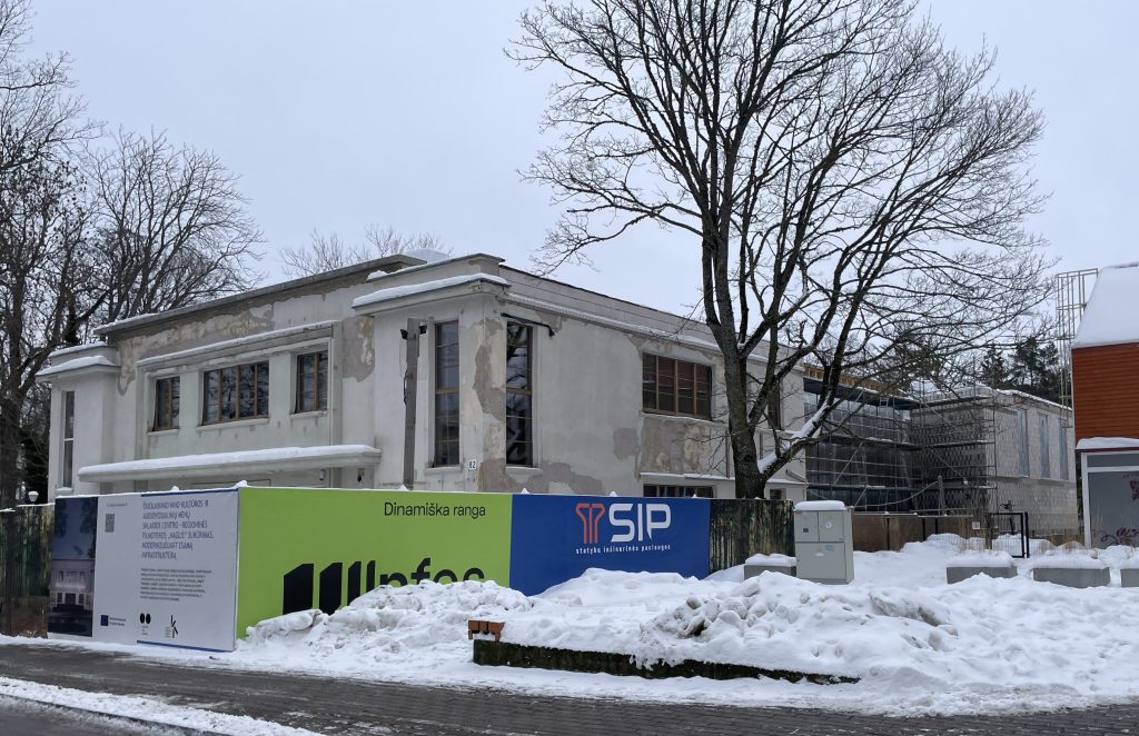 Kino teatras Naglis (Vytauto g. 82) - Cinema, Cultural center - construction photos