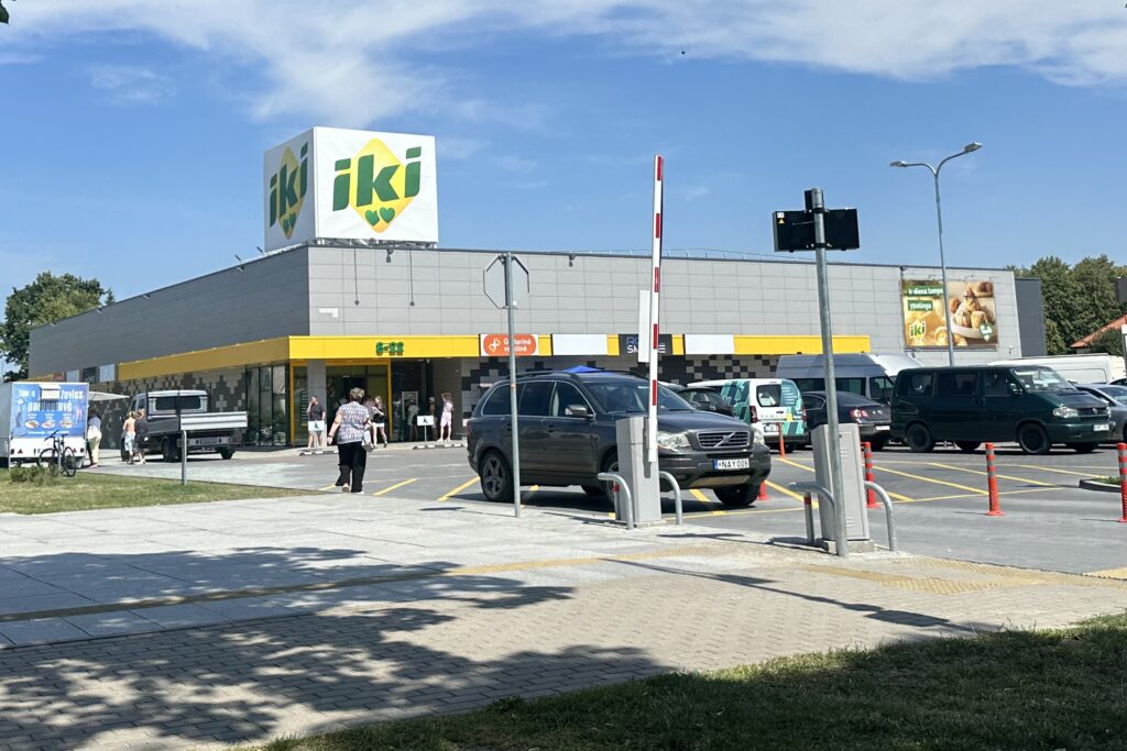 IKI, Šventosios g. 11 (Šventosios g. 11) - Food store, Shopping center - construction photos