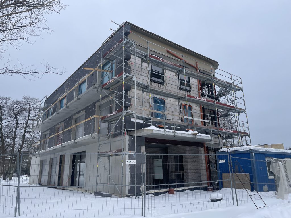 Šermukšnių g. 11 (Šermukšnių g. 11) - Hotel - construction photos