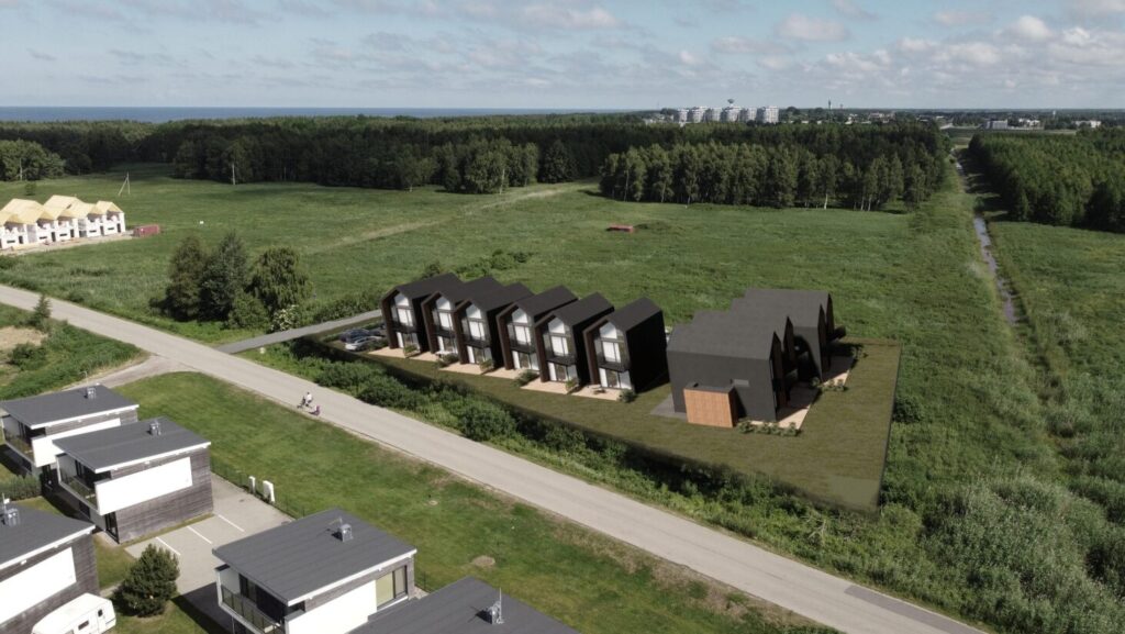 Šviesos g. 1 (Šviesos g. 1) - Row housing - visualization