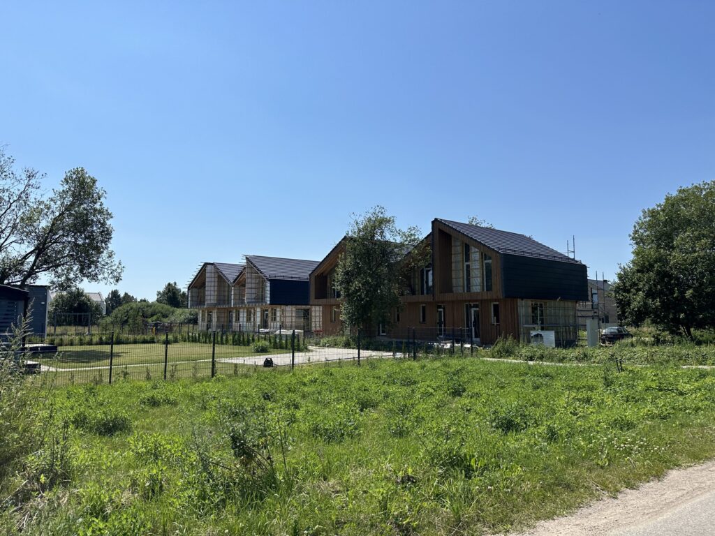 Šviesos g. 18 (Šviesos g. 18) - Row housing - construction photos