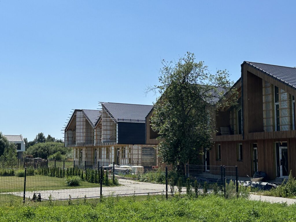 Šviesos g. 18 (Šviesos g. 18) - Row housing - construction photos