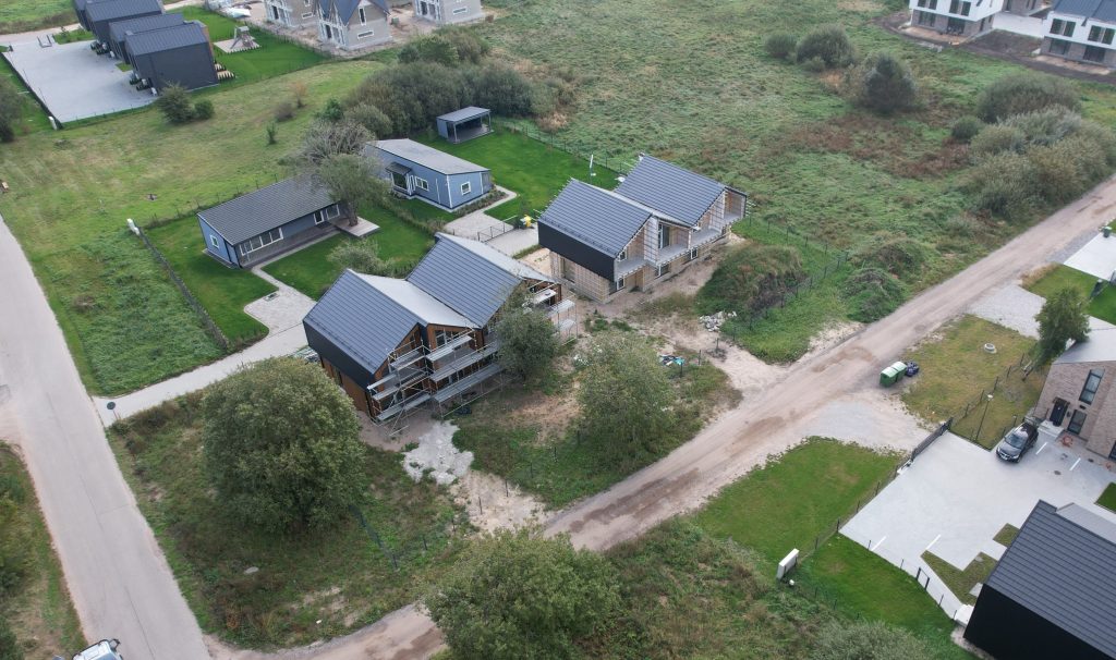 Šviesos g. 18 (Šviesos g. 18) - Row housing - construction photos