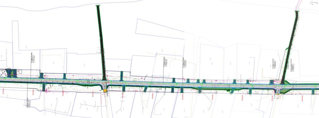 Užkanavės g. (Užkanavės g.) - Bike path, Pedestrian path, Street - visualization