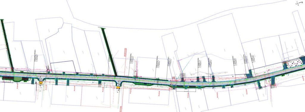 Užkanavės g. (Užkanavės g.) - Bike path, Pedestrian path, Street - visualization