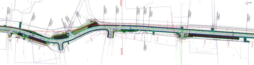 Užkanavės g. (Užkanavės g.) - Bike path, Pedestrian path, Street - visualization