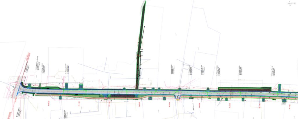 Užkanavės g. (Užkanavės g.) - Bike path, Pedestrian path, Street - visualization