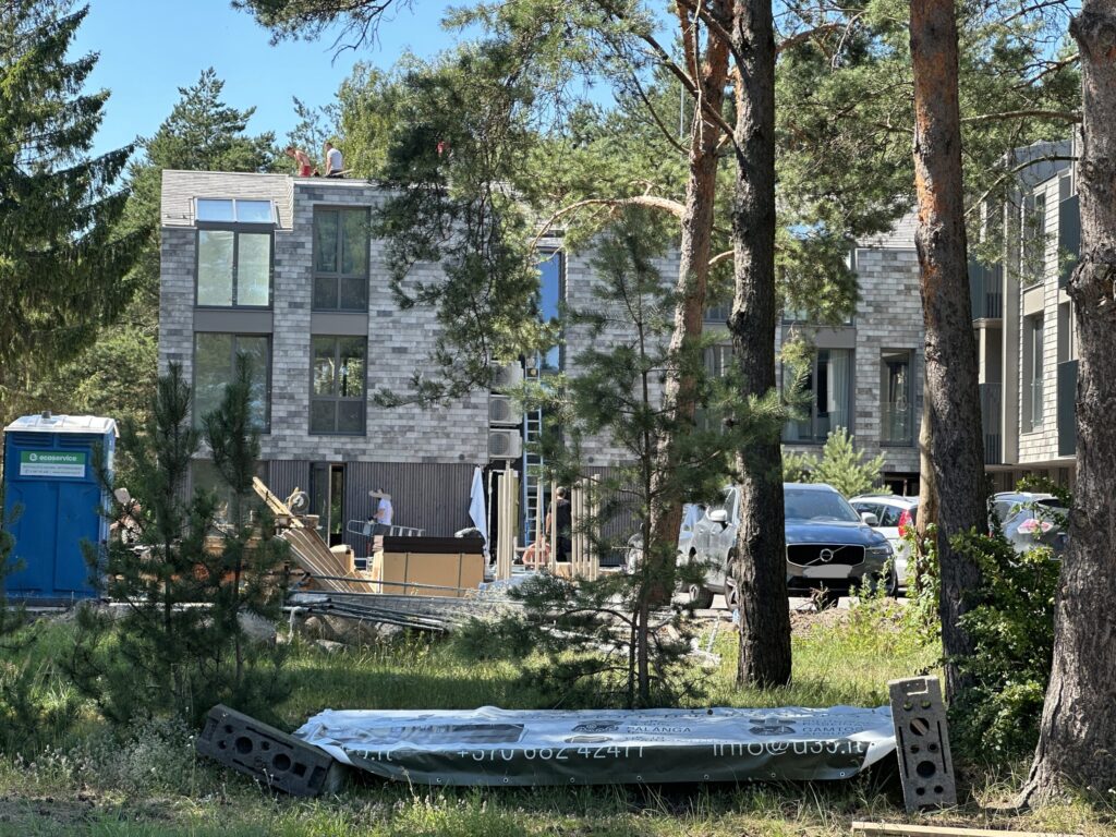 U35 (Užkanavės g. 35) - Multi apartment - construction photos