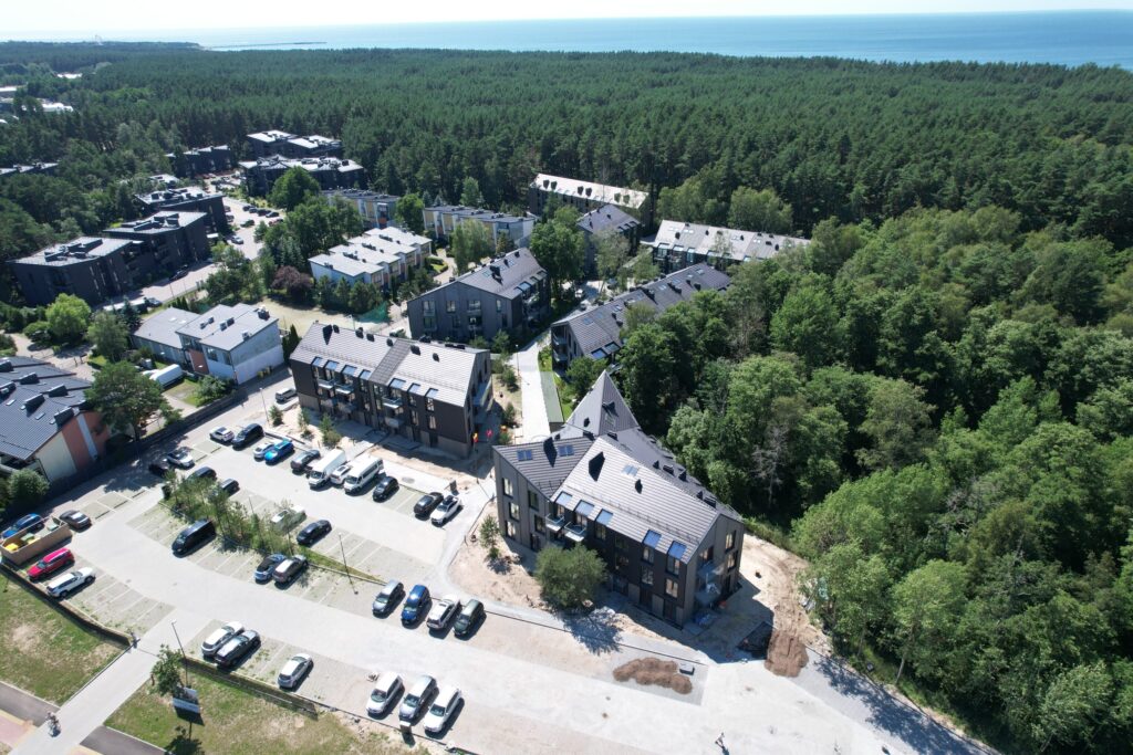 V9 namai (Vanagupės g. 9) - Multi apartment - construction photos