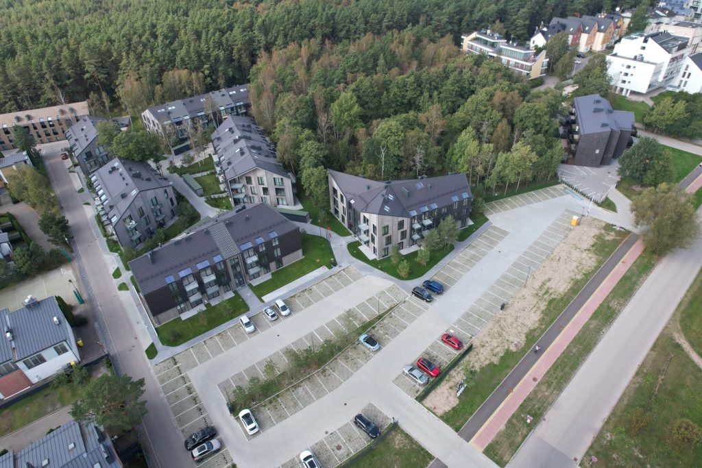 V9 namai (Vanagupės g. 9) - Multi apartment - construction photos