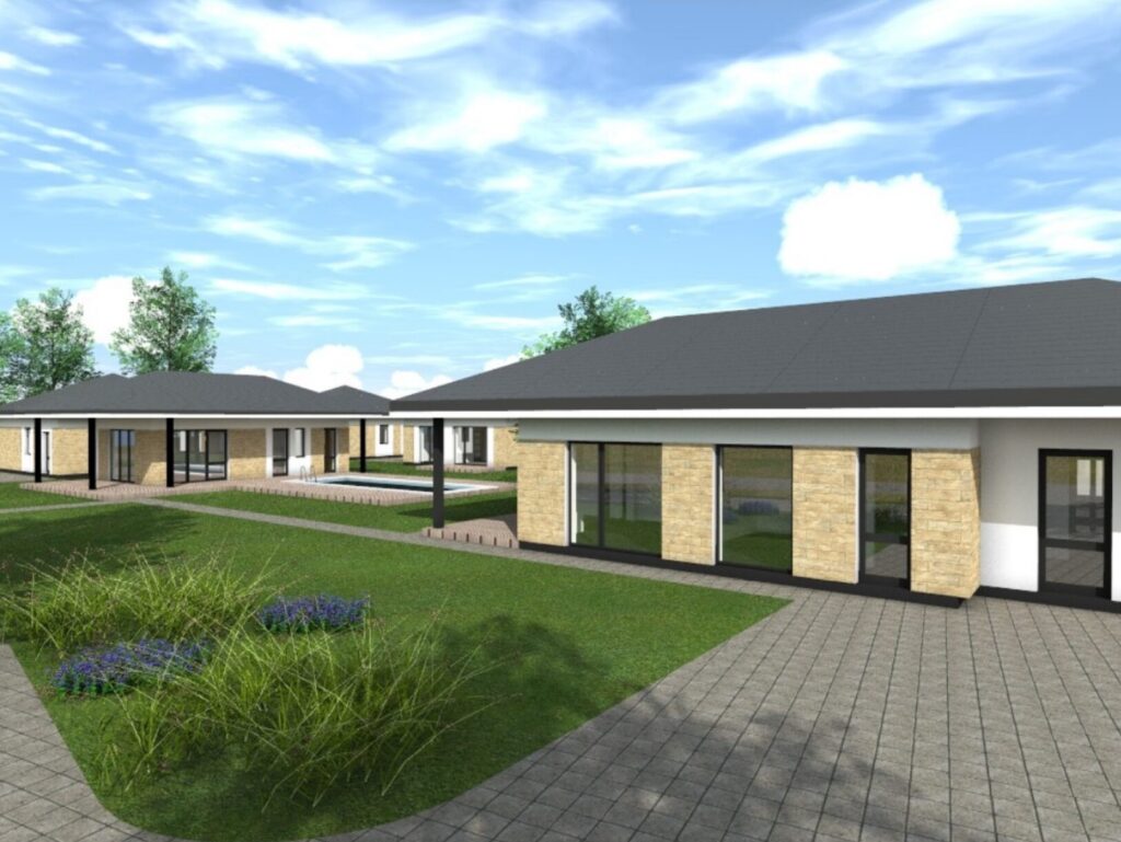 Vaivorykštės g. 19 (Vaivorykštės g. 19) - Private house community - visualization