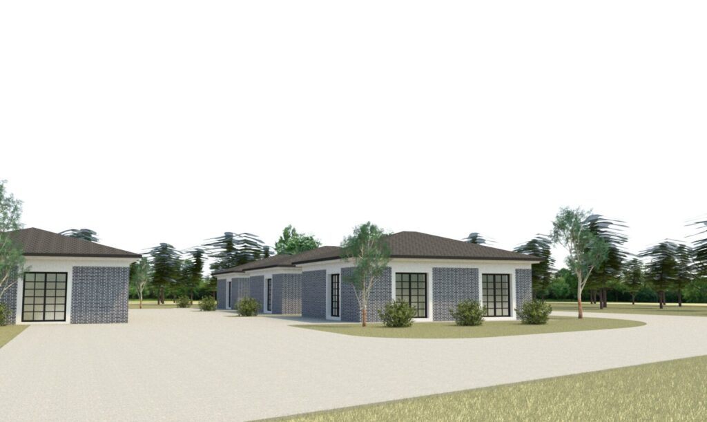 Vaivorykštės g. 37 (Vaivorykštės g. 37) - Private house community - visualization