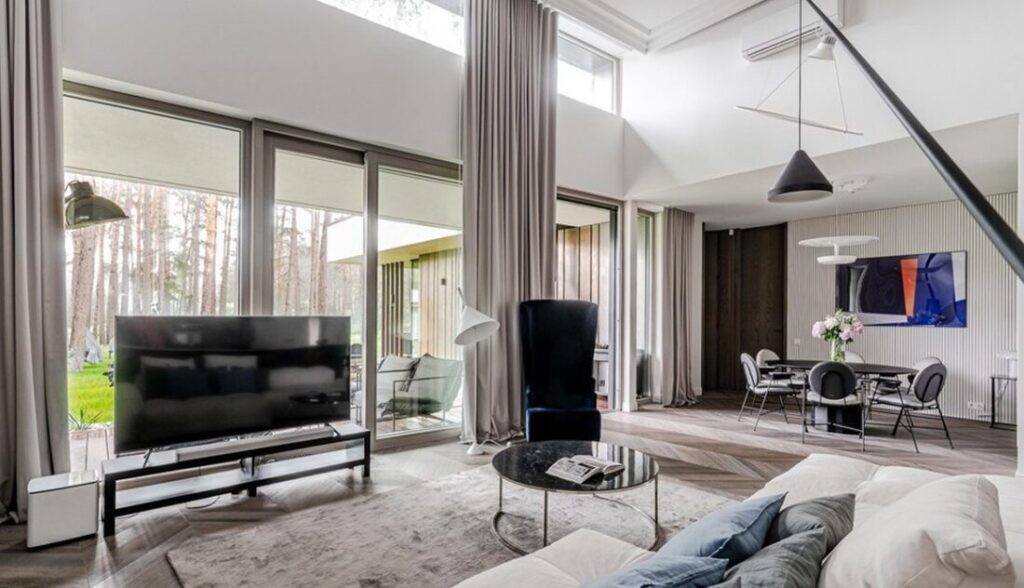 V39 (Vaivorykštės g. 39, 39A, 39B) - Row housing - visualization