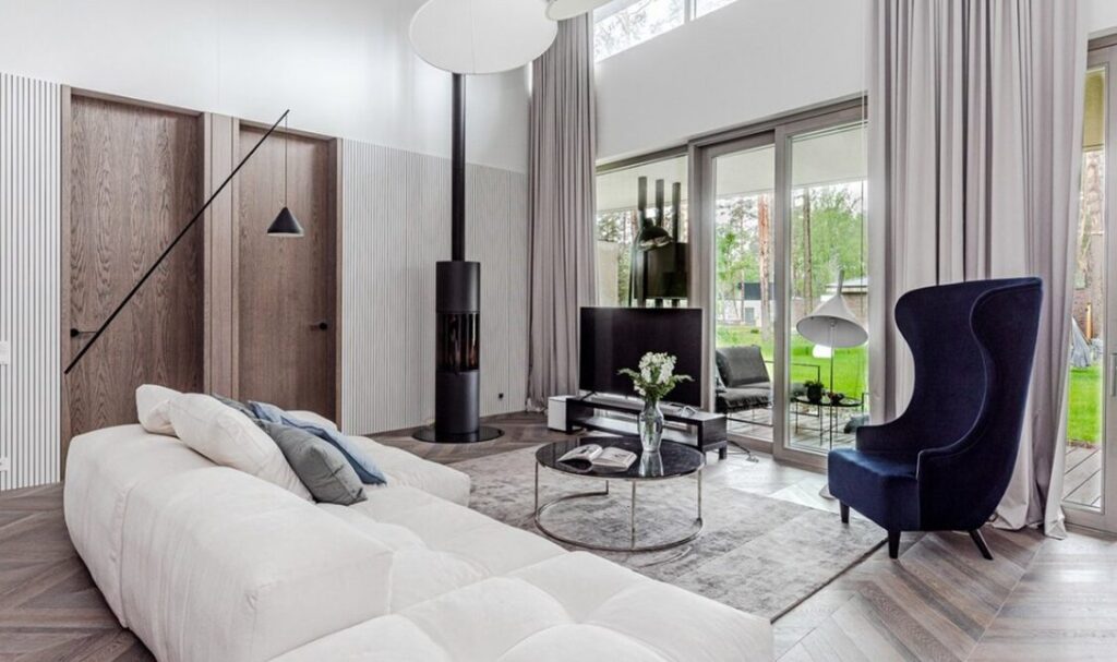 V39 (Vaivorykštės g. 39, 39A, 39B) - Row housing - visualization