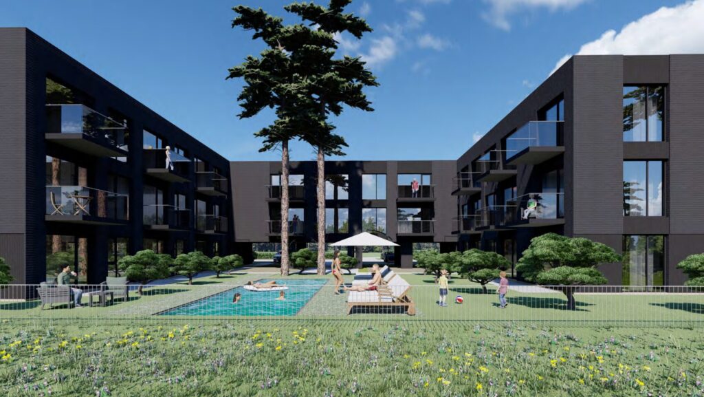 Infinitum Sea (Vaivorykštės g. 62B, 62C, 62D) - Hotel, Multi apartment - visualization