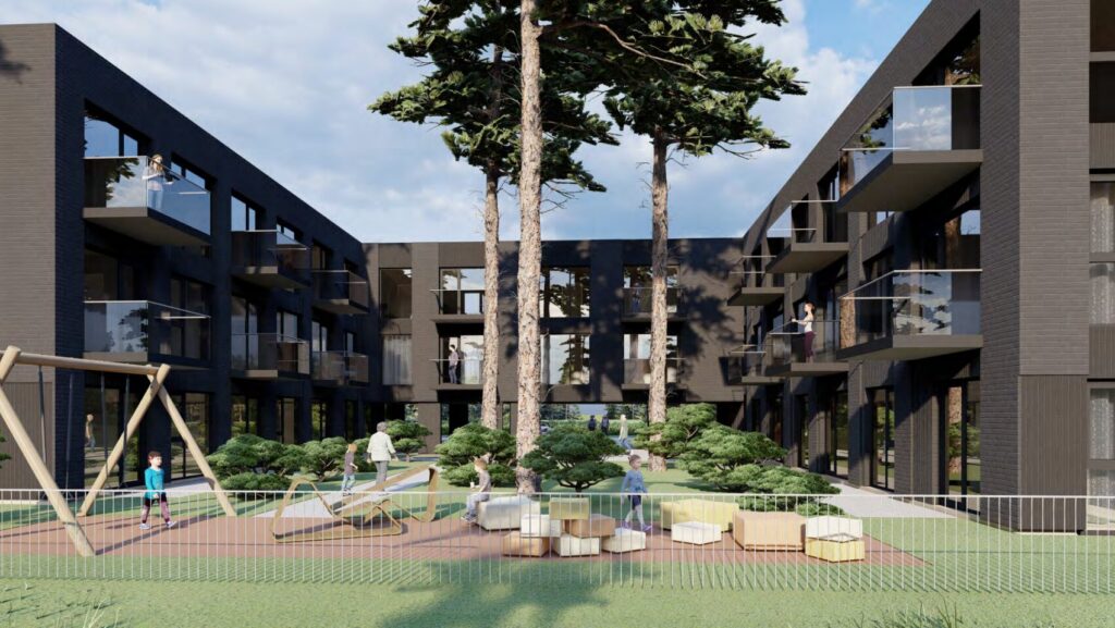 Infinitum Sea (Vaivorykštės g. 62B, 62C, 62D) - Hotel, Multi apartment - visualization