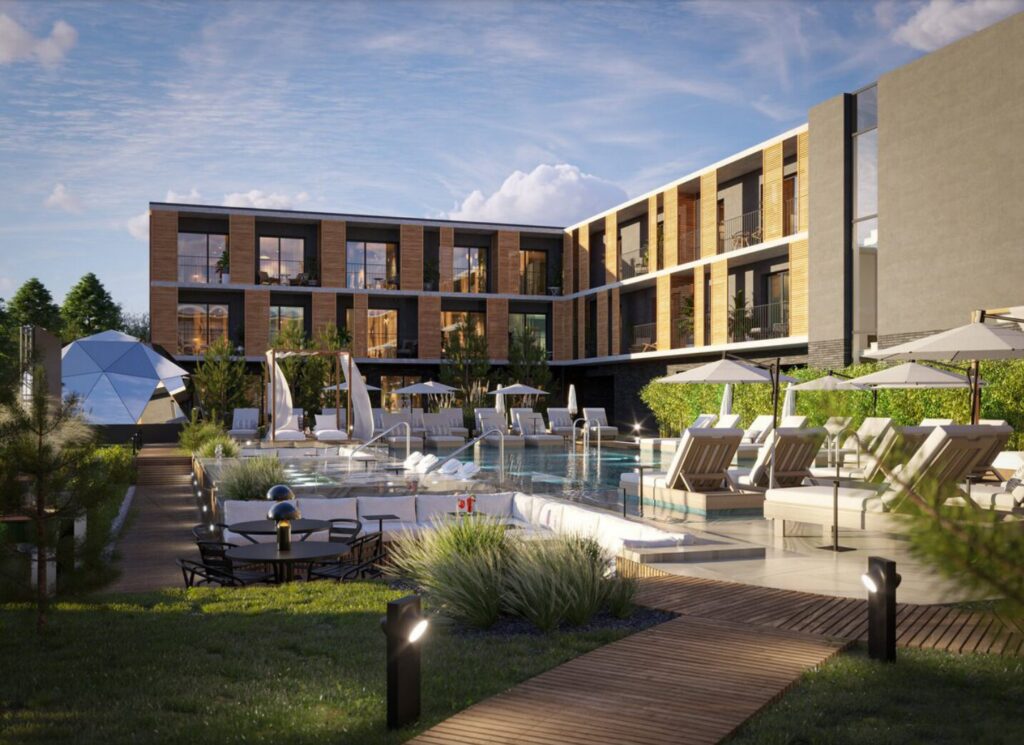 Infinitum Sea (Vaivorykštės g. 62B, 62C, 62D) - Hotel, Multi apartment - visualization