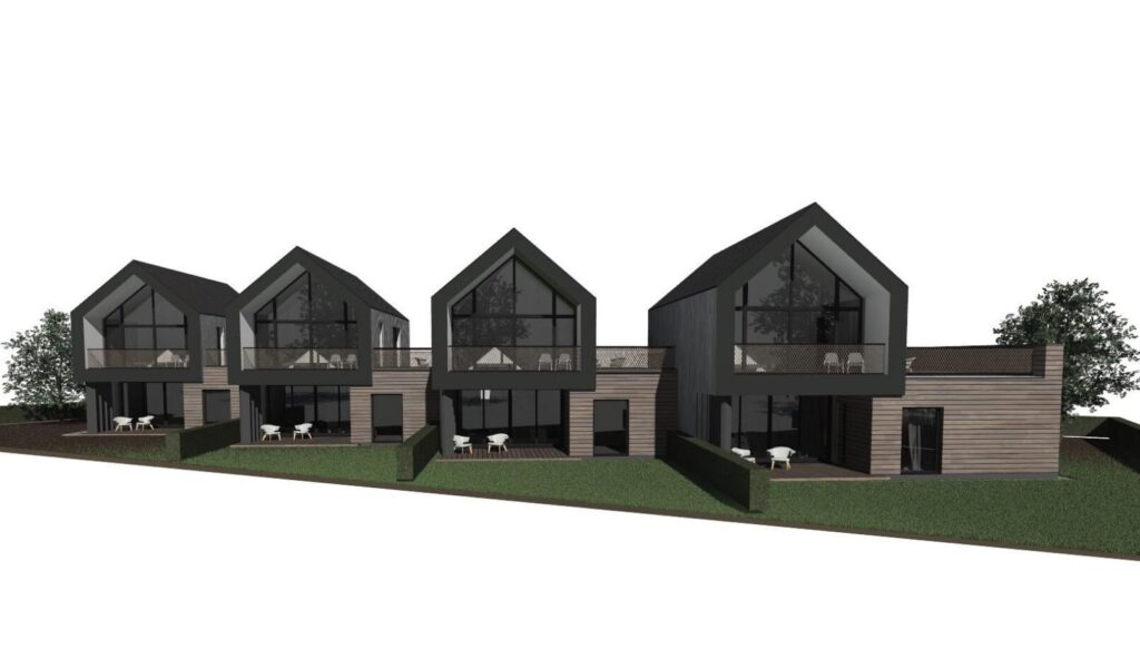 Vaivorykštės g. 62F (Vaivorykštės g. 62F) - Row housing - visualization