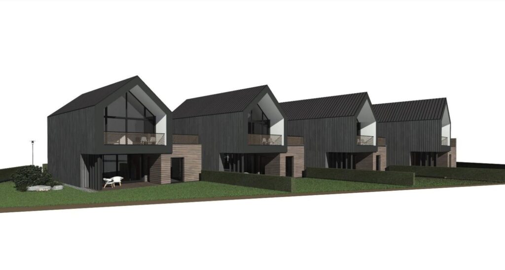 Vaivorykštės g. 62F (Vaivorykštės g. 62F) - Row housing - visualization