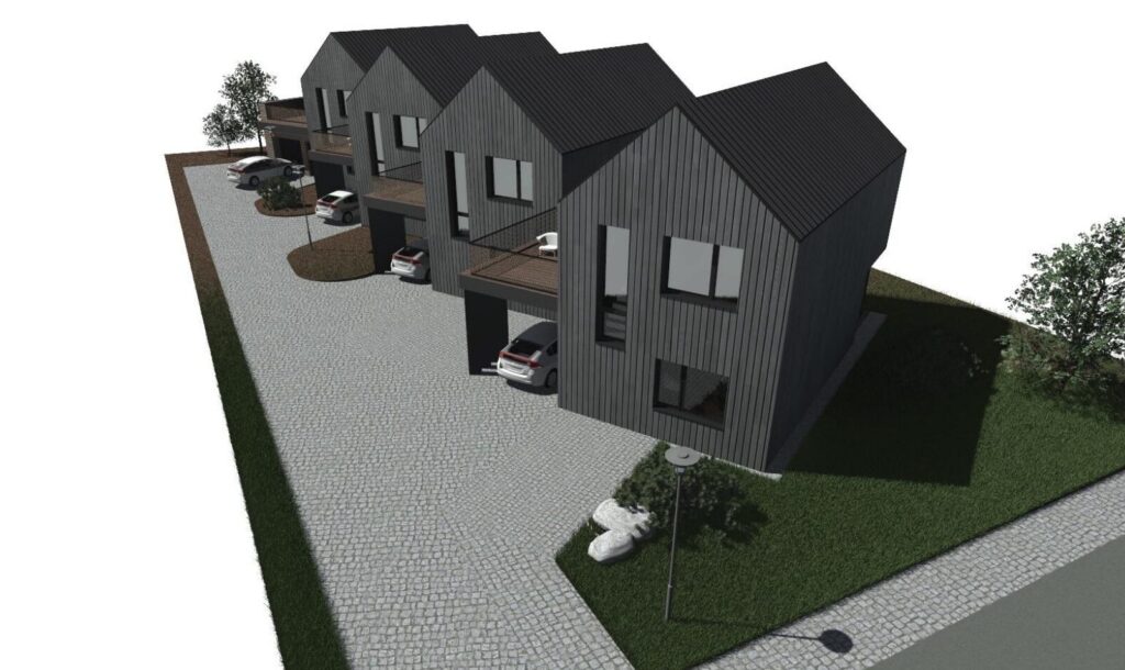 Vaivorykštės g. 62F (Vaivorykštės g. 62F) - Row housing - visualization